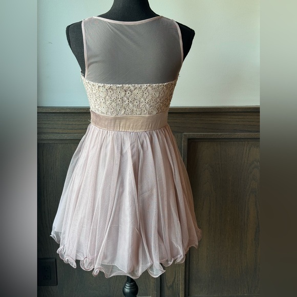 My Michelle Pink Prom Dress sz 5 - Picture 3 of 7